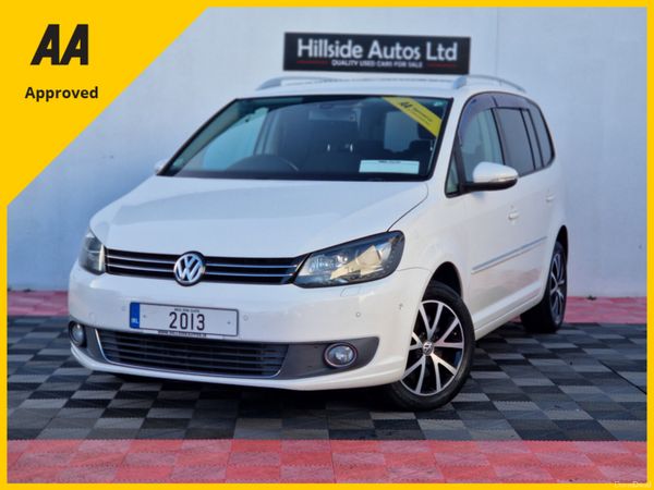 Volkswagen Touran MPV, Petrol, 2013, White