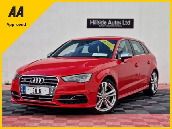 Audi S3 Hatchback, Petrol, 2016, Red