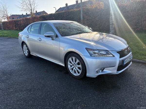 Lexus GS Saloon, Petrol Hybrid, 2014, Silver