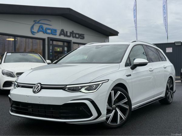 Volkswagen Golf Estate, Petrol Hybrid, 2022, White