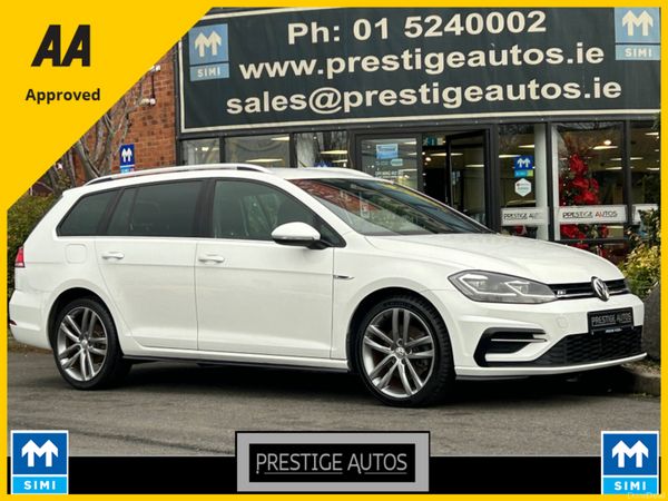 Volkswagen Golf Estate, Petrol, 2018, White