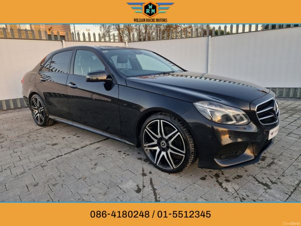 Mercedes-Benz E-Class Saloon, Diesel Hybrid, 2015, Black