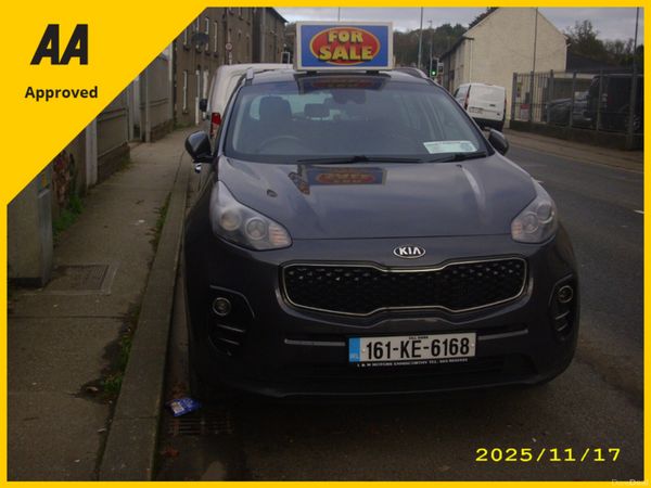 Kia Sportage Estate, Diesel, 2016, Silver