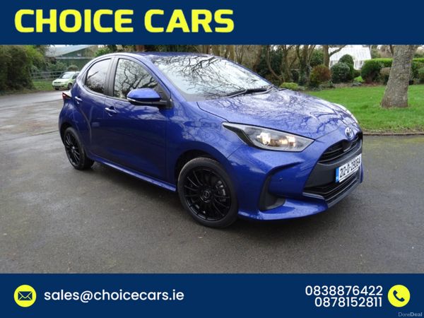 Toyota Yaris Hatchback, Petrol Hybrid, 2021, Blue