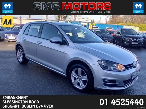 Volkswagen Golf Hatchback, Diesel, 2014, Silver