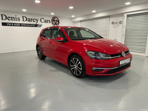 Volkswagen Golf Hatchback, Diesel, 2020, Red