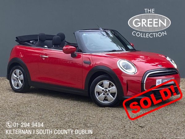 Mini Cooper Convertible, Petrol, 2022, Red