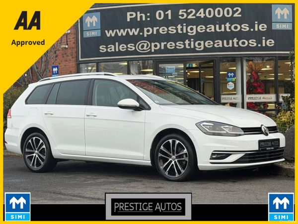 Volkswagen Golf Estate, Diesel, 2020, White