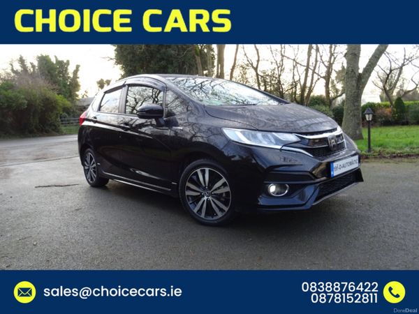 Honda Fit Hatchback, Petrol Hybrid, 2019, Black