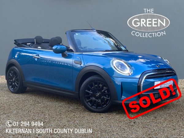 Mini Cooper Convertible, Petrol, 2023, Blue