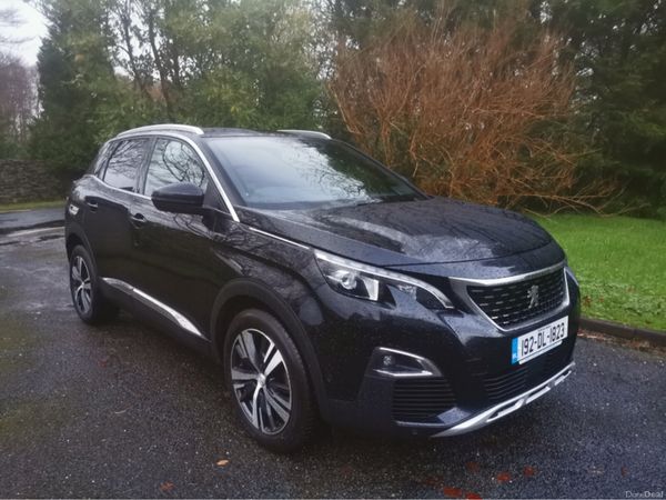 Peugeot 3008 Hatchback, Diesel, 2019, Black