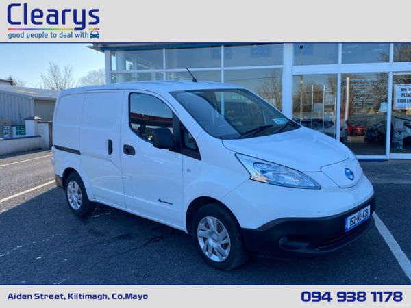 Nissan e-NV200 Van, Electric, 2015, White