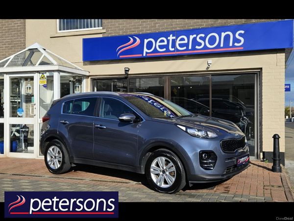 Kia Sportage Estate, Diesel, 2017, Blue