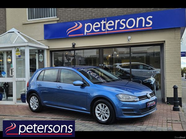 Volkswagen Golf Hatchback, Petrol, 2017, Blue