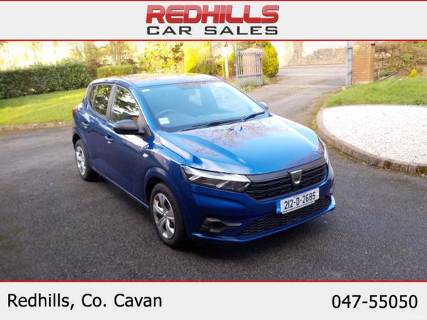 Dacia Sandero Hatchback, Petrol, 2021, Blue