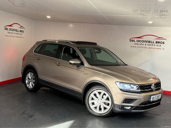 Volkswagen Tiguan Estate, Diesel, 2018, Gold