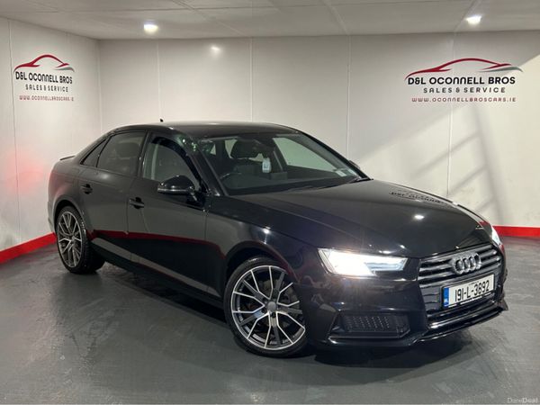 Audi A4 Saloon, Diesel, 2019, Black