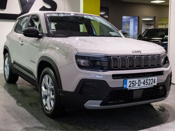 Jeep Avenger SUV, Electric, 2025, Grey