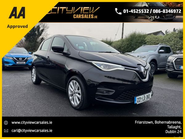 Renault Zoe Hatchback, Electric, 2022, Black