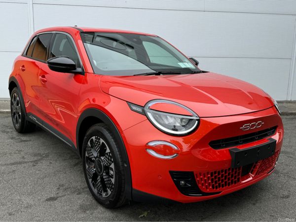 Fiat 600 SUV, Electric, 2026, Red