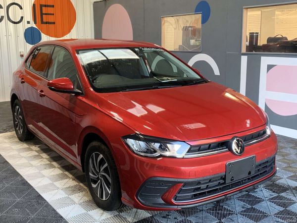 Volkswagen Polo Hatchback, Petrol, 2022, Red