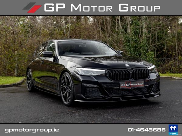 BMW 5-Series Saloon, Diesel, 2020, Black