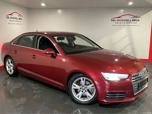 Audi A4 Saloon, Diesel, 2017, Red