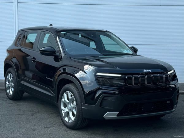 Jeep Avenger SUV, Electric, 2025, Black