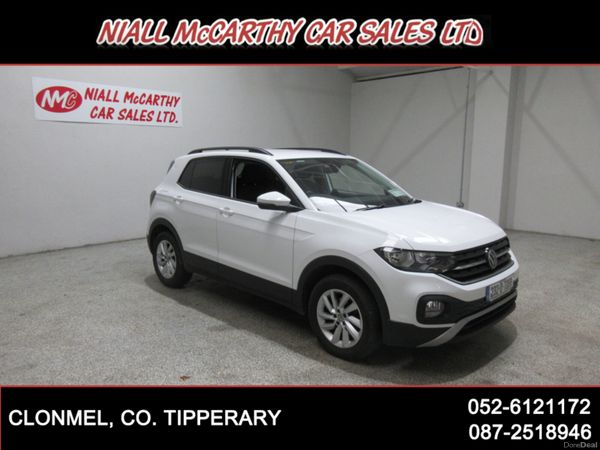 Volkswagen T-Cross SUV, Petrol, 2023, White