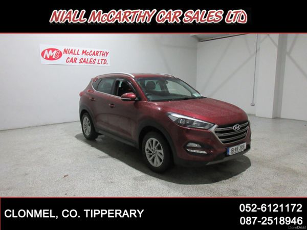Hyundai Tucson SUV, Diesel, 2016, Red