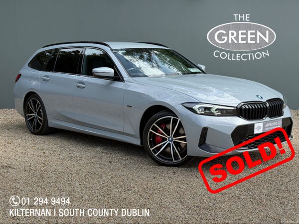BMW 3-Series Estate, Petrol Hybrid, 2022, Grey
