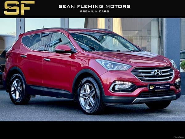 Hyundai Santa Fe SUV, Diesel, 2016, Red