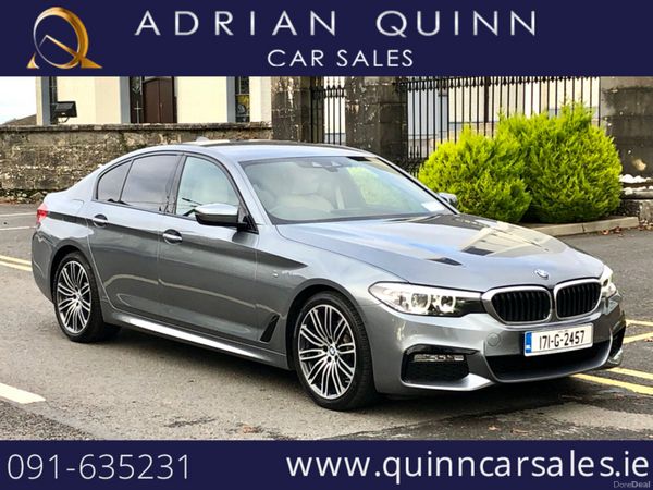 BMW 5-Series Saloon, Diesel, 2017, Grey