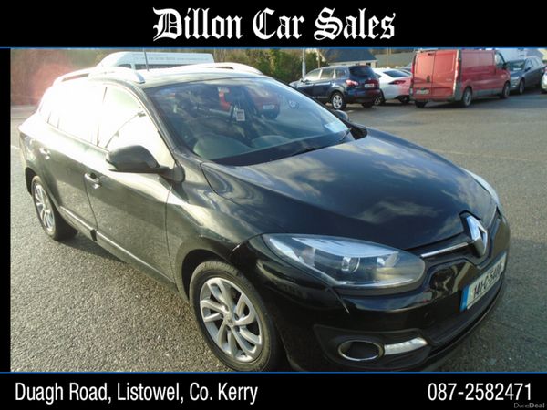 Renault Megane Estate, Diesel, 2014, Black