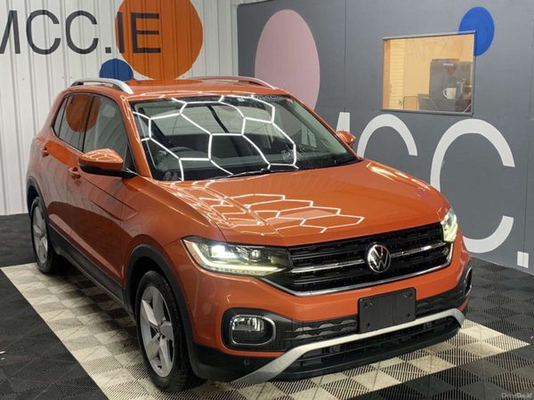 Volkswagen T-Cross SUV, Petrol, 2021, Orange