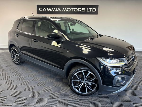 Volkswagen T-Cross Hatchback, Petrol, 2020, Black