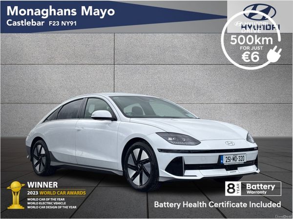 Hyundai IONIQ 6 Saloon, Electric, 2025, White