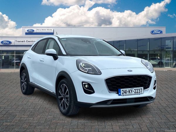 Ford Puma SUV, Petrol, 2024, White