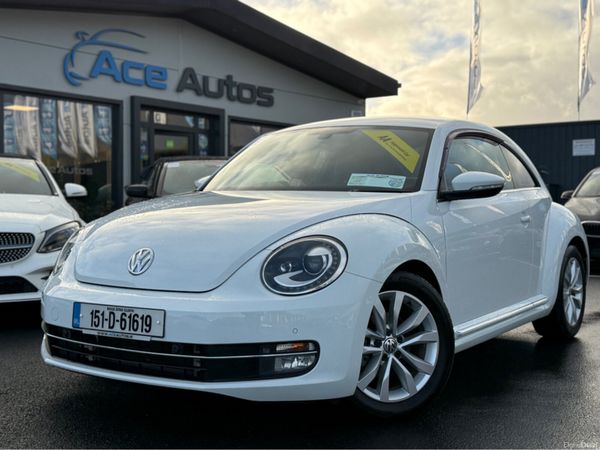 Volkswagen Beetle Hatchback, Petrol, 2015, White