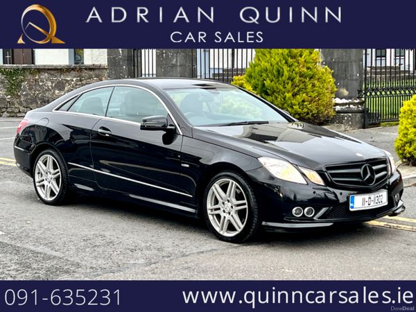 Mercedes-Benz E-Class Coupe, Diesel, 2011, Black