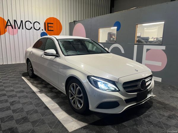 Mercedes-Benz C-Class Saloon, Petrol, 2016, White
