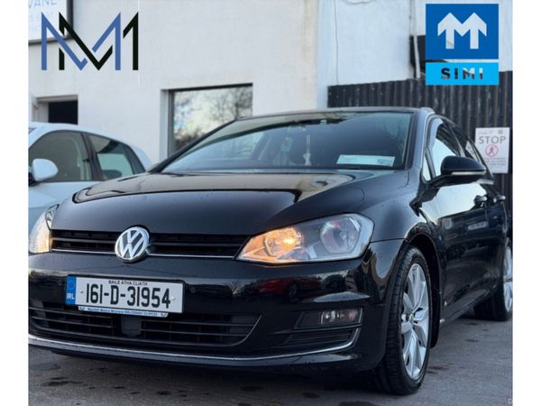Volkswagen Golf Hatchback, Diesel, 2016, Black
