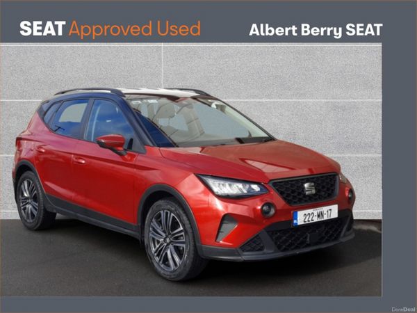 SEAT Arona Hatchback, Petrol, 2022, Red