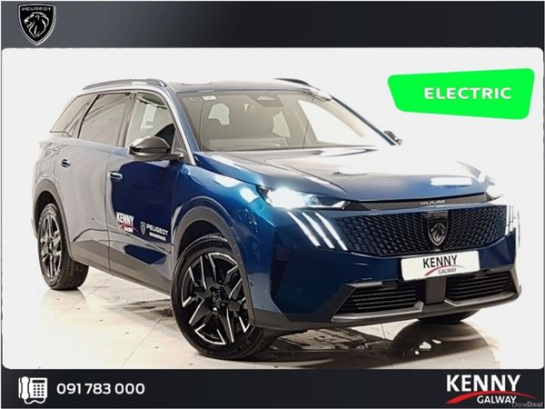 Peugeot 5008 MPV, Electric, 2025, Blue