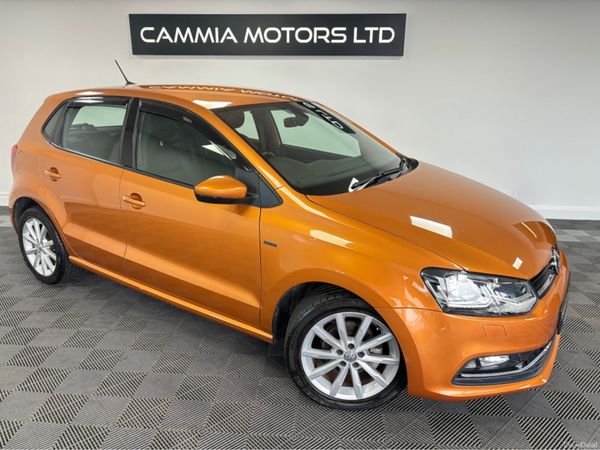 Volkswagen Polo Hatchback, Petrol, 2017, Orange