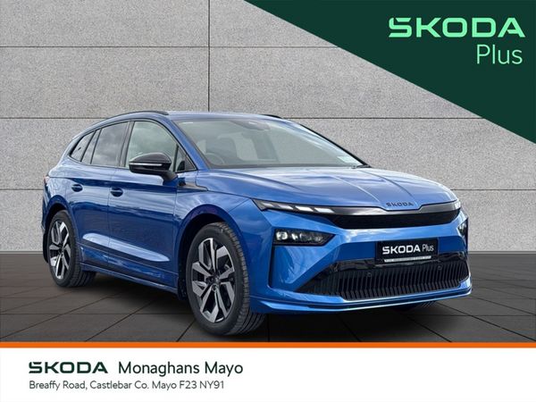 Skoda Enyaq SUV, Electric, 2025, Blue