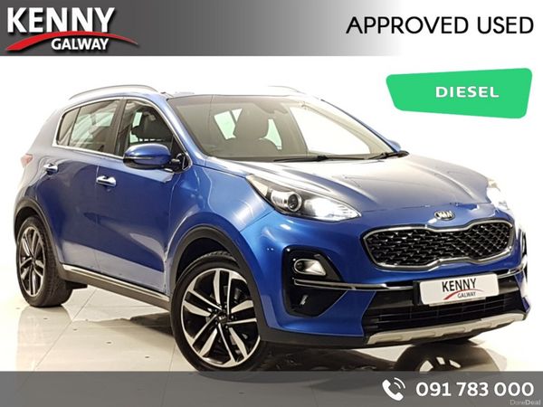 Kia Sportage MPV, Diesel, 2019, Blue