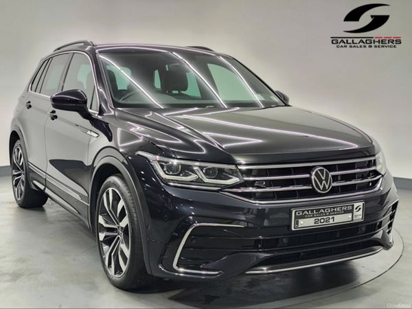Volkswagen Tiguan SUV, Diesel, 2021, Black