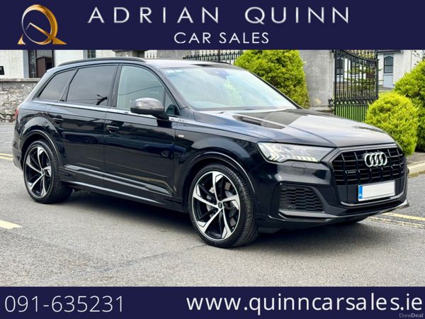 Audi Q7 SUV, Petrol Plug-in Hybrid, 2021, Black