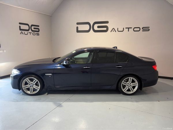 BMW 5-Series Saloon, Diesel, 2014, Blue